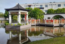 吉華華中迎來蘇州風涼亭 校友有新地點聚會